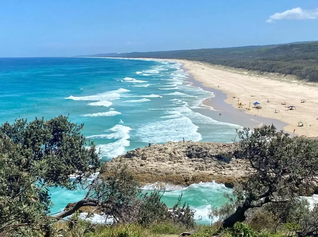 North Stradbroke Island Boutique Sunset Tour from Brisbane