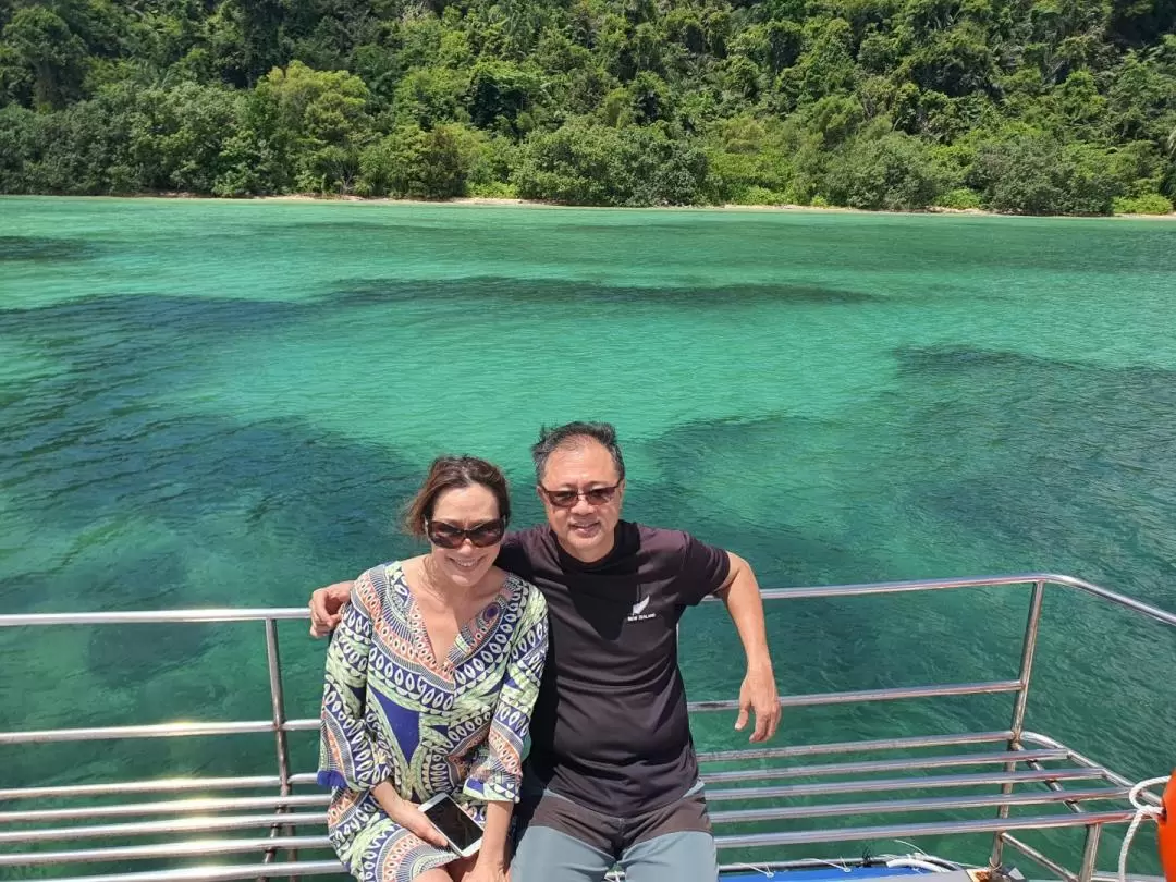 Fishing, Snorkeling and Stand Up Paddle Boarding with Dining on Boat in Kota Kinabalu