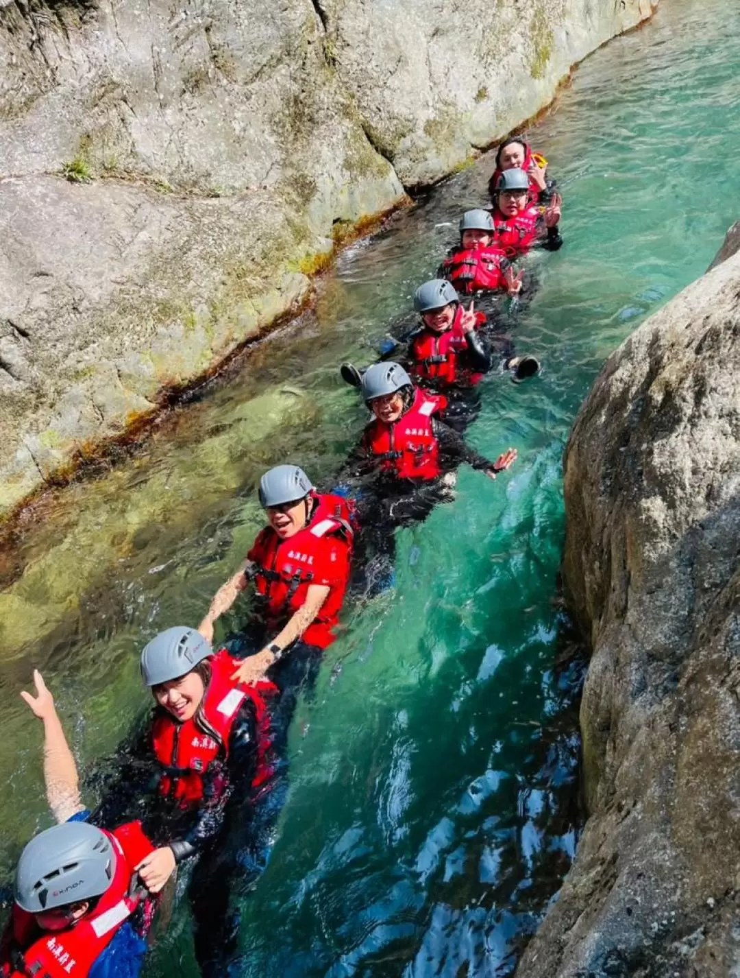 Shanzi Waterfall River Trekking in Yilan