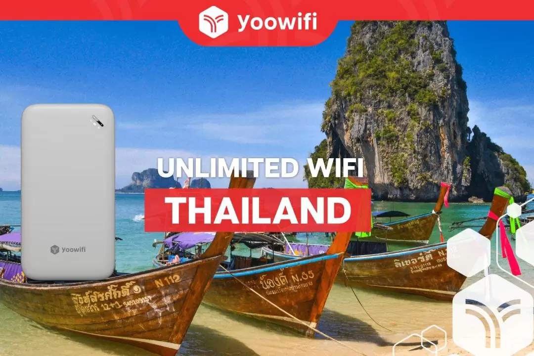 Unlimited 4G Travel UPSIZED WIFI for Thailand