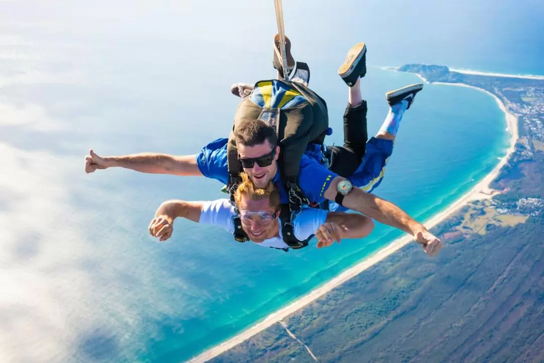 Tandem Skydive Experience in Byron Bay