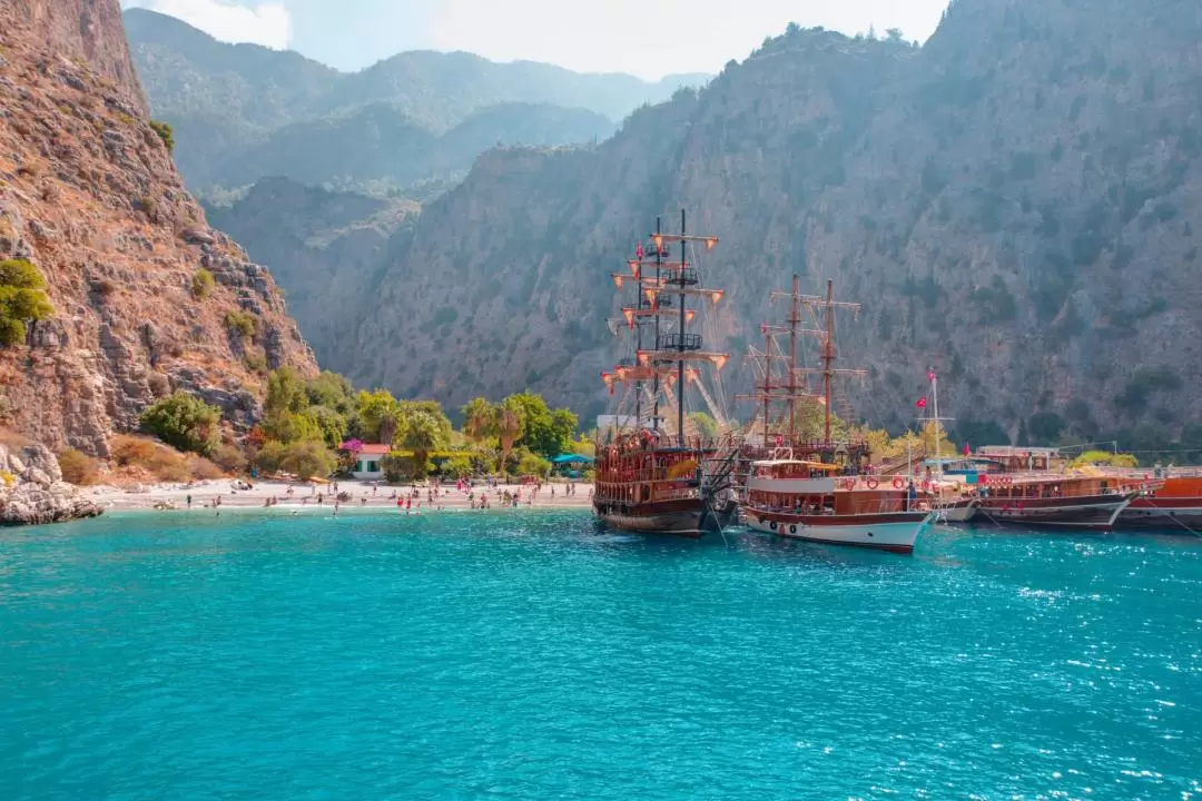 Butterfly Valley Tour & St. Nicholas Island Cruise in Oludeniz