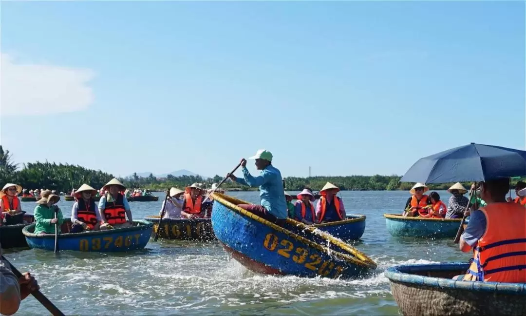 Coconut Forest Basket Boat Ride Admission Ticket in Hoi An