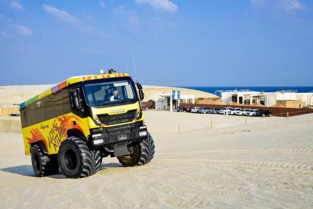 Monster Bus Desert Safari in Doha