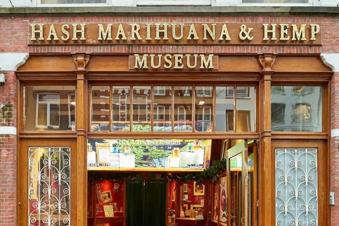 Hash Marihuana & Hemp Museum Admission in Amsterdam