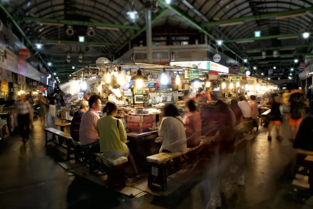 Seoul Gwangjang Market Unique Food Tour