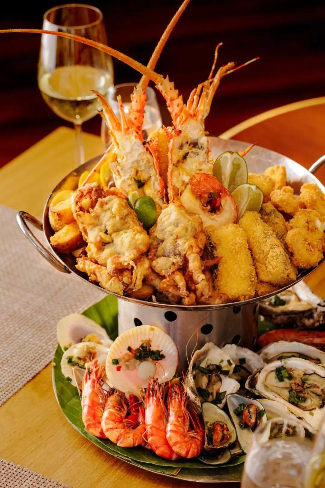 Seafood Tower in Altitude Rooftop Bar at Sheraton Nha Trang 