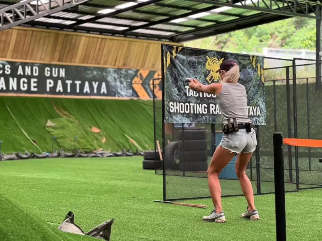 Tactics and Gun Shooting Range Experience in Pattaya Thailand