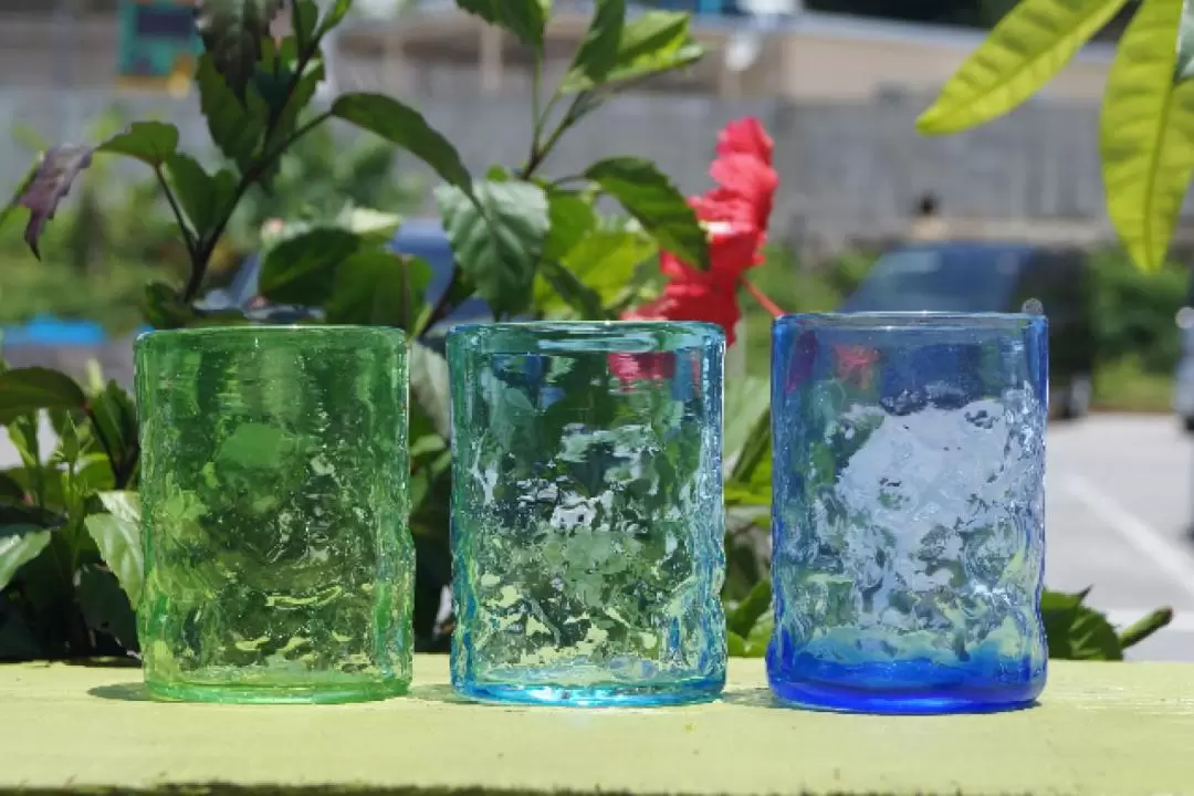 Uneven Ryukyu Glass Making Experience in Nago