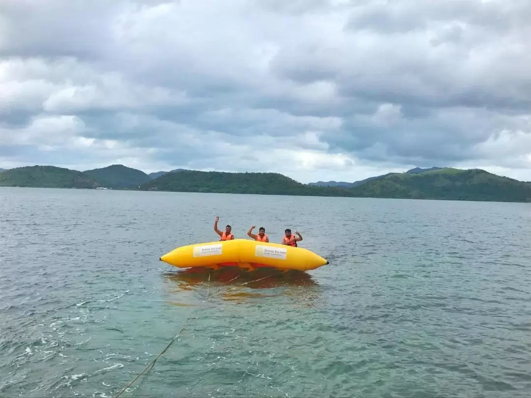 科隆島飛魚船＆透明獨木舟體驗