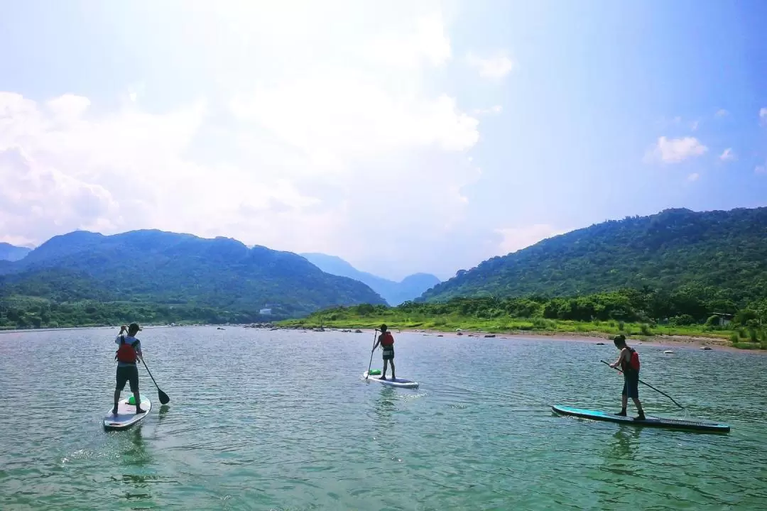 Hualien: SUP Experience at Changhong Bridge on Xiuguluan River