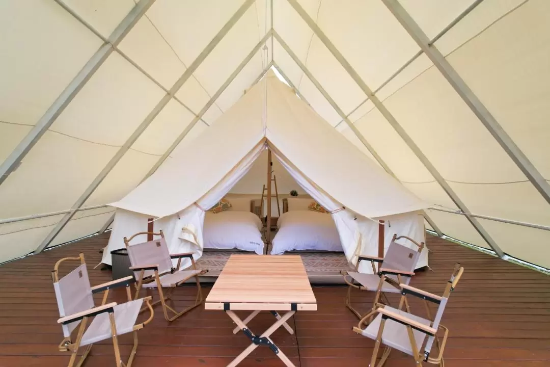 南投露營｜日月潭村自然Glamping｜免裝備懶人露營體驗	