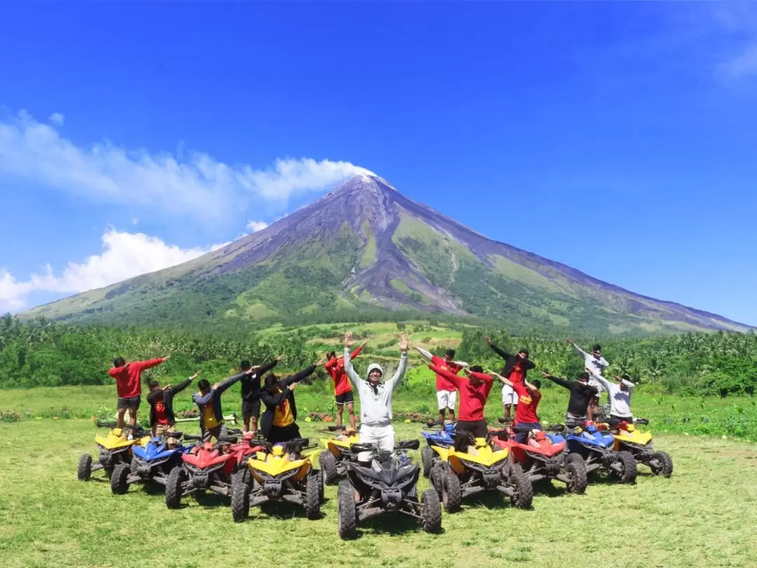 マヨン山 スカイドライブATV乗車体験（アルバイ）