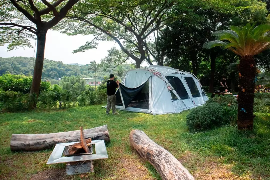 新北露營｜Outdoorbase 野遊彩繪天空｜免裝備露營體驗