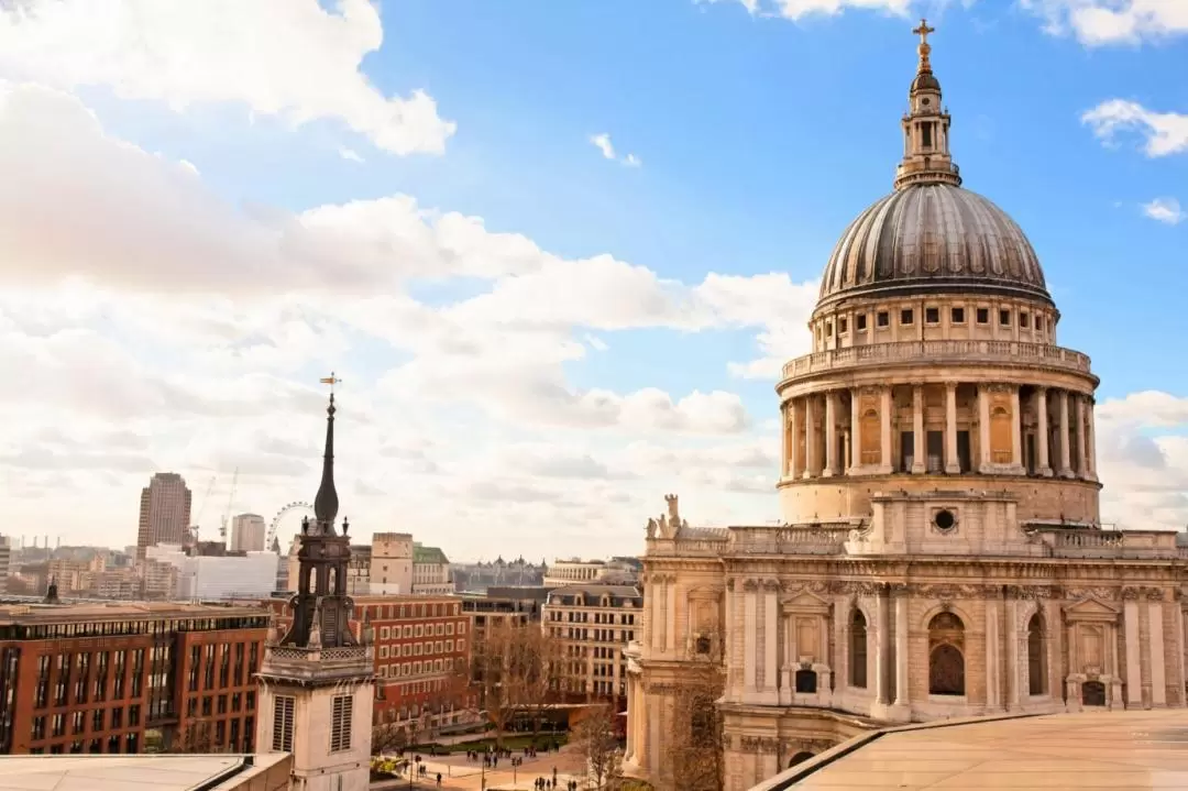 Full Day London Sightseeing Tour with entries to St Paul's Cathedral, Tower of London and River boat ride