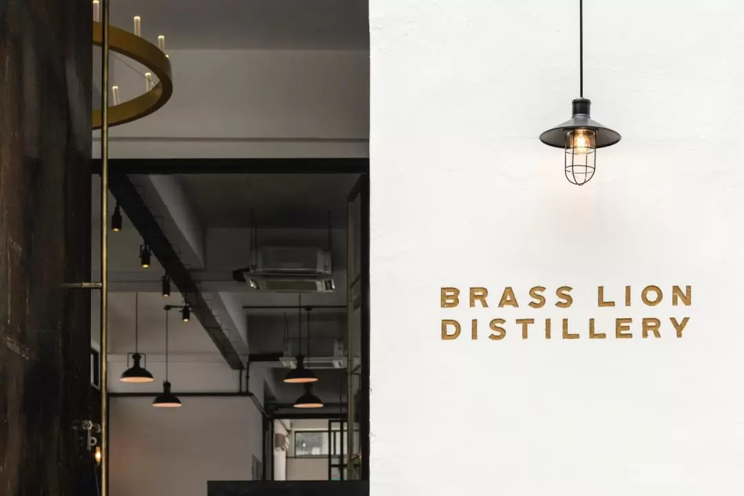 Brass Lion Gin Distillery Tour with Tasting Flight and Singapore Sling Masterclass