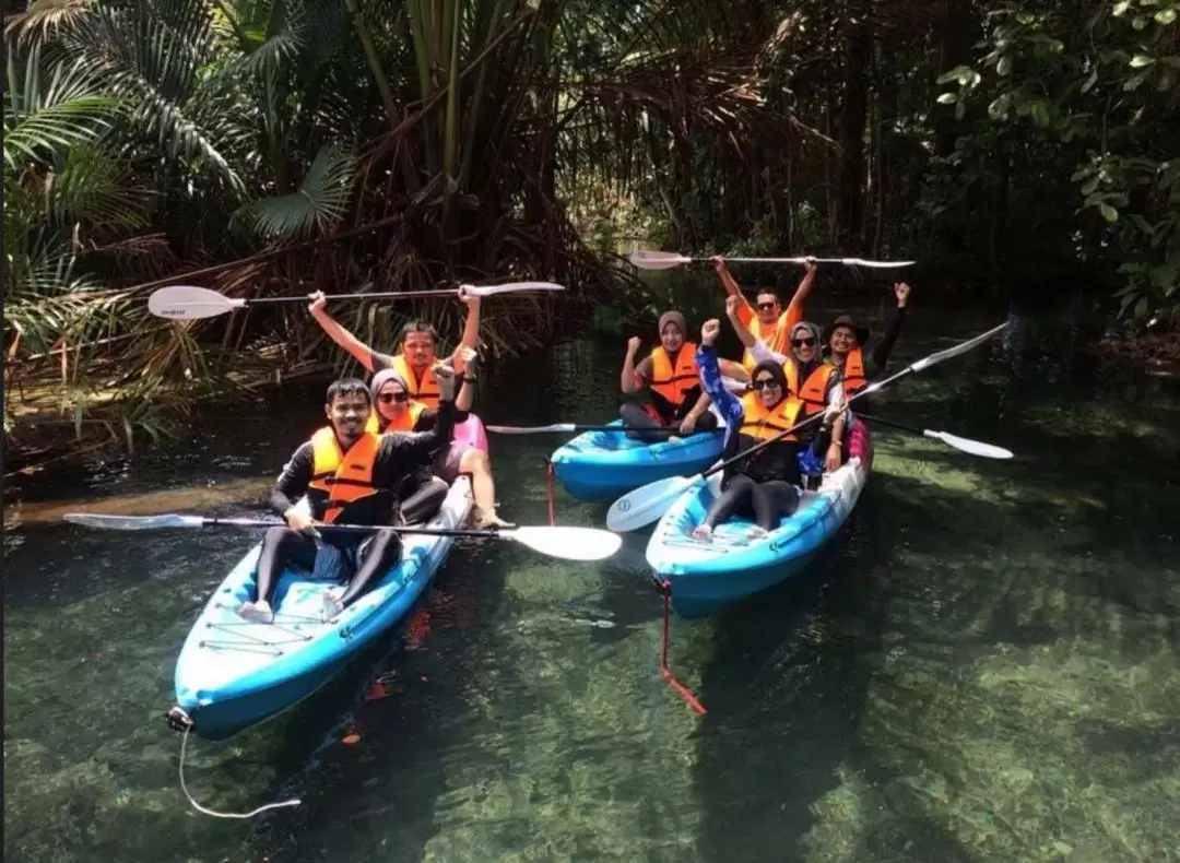 Hidden Crystal Lagoon Kayaking and ATV Riding in Krabi