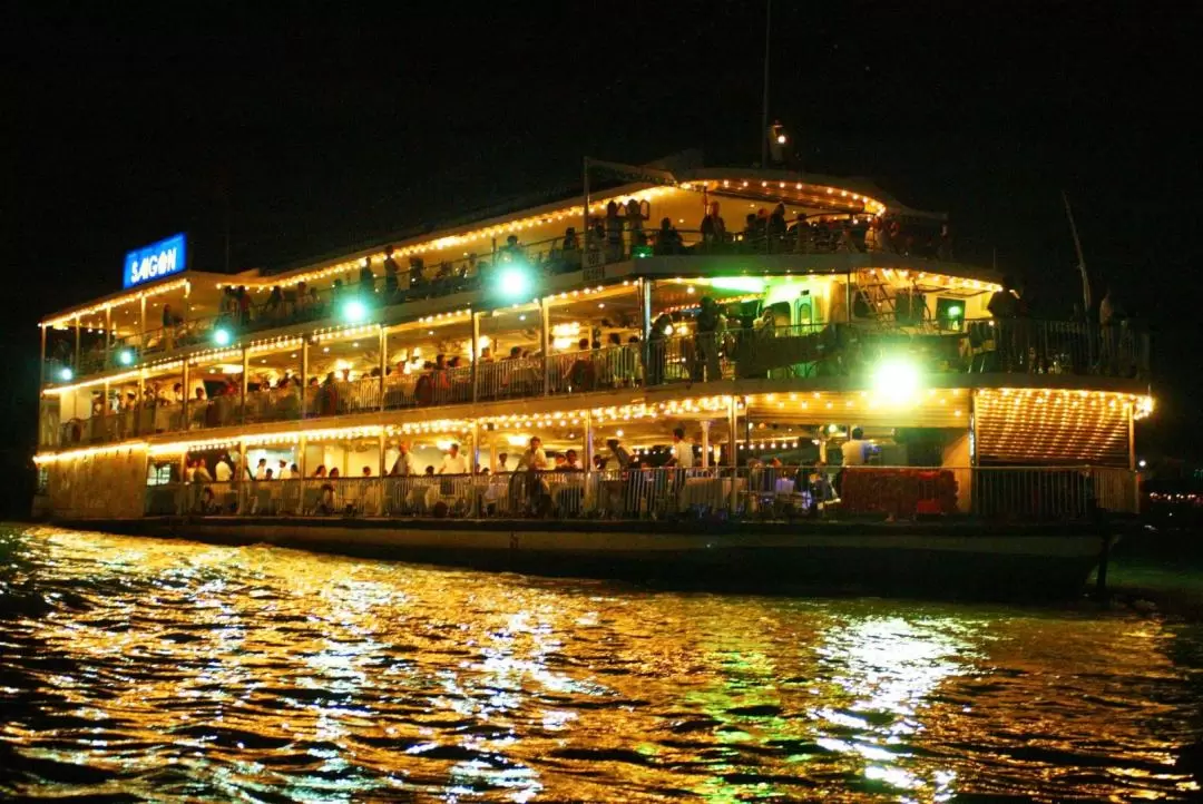 Saigon Cultural Evening Tour with Water Puppet Show and Dinner River Cruise 