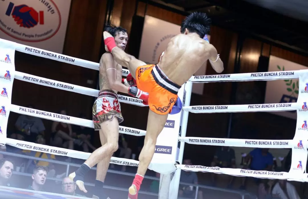 蘇梅島Muay Thai Phetchbuncha Boxing Stadium泰拳拳擊場門票