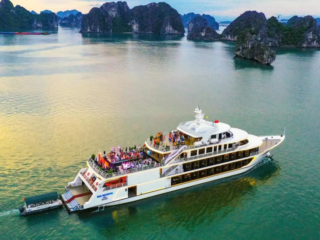 [Route 2] Ha Long Bay Luxury Cruise Tour by Sea Octopus