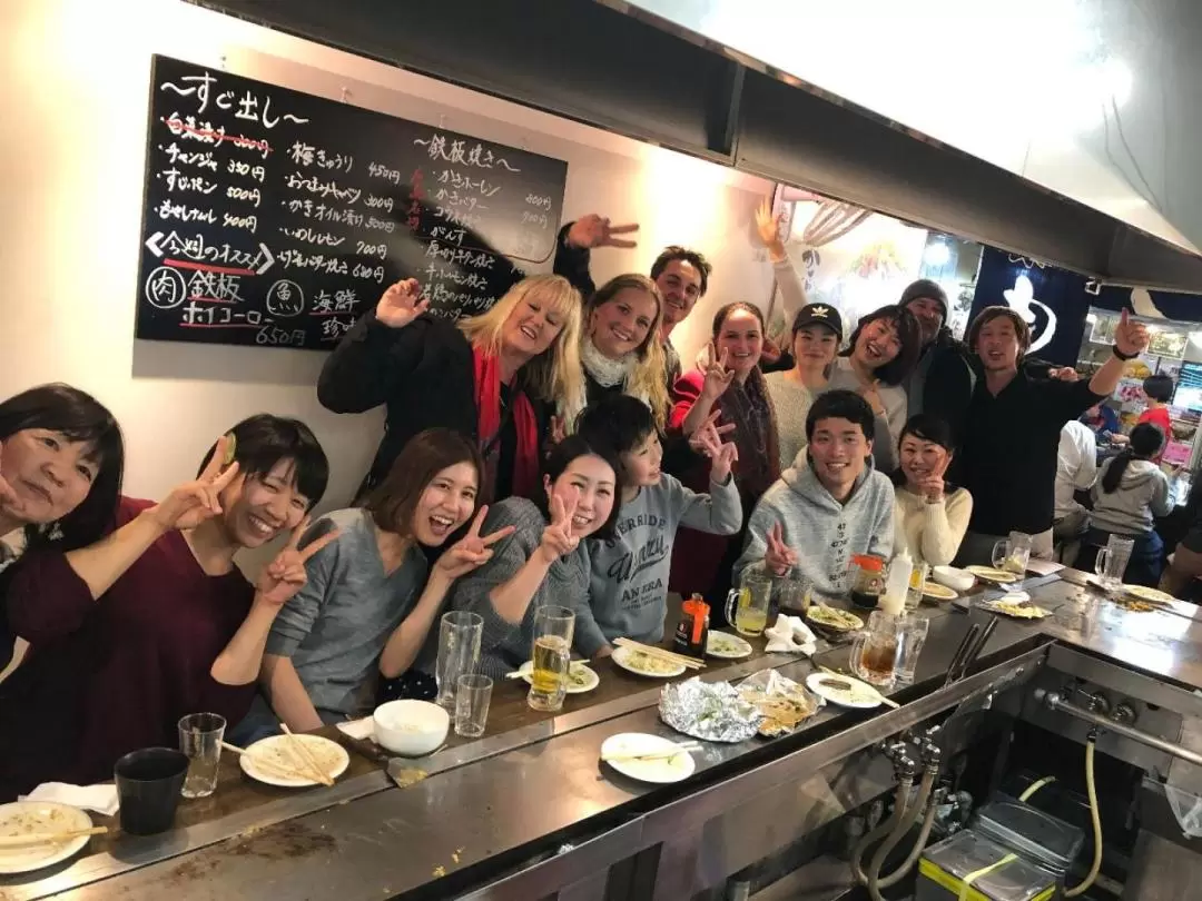 Hiroshima Local Private night food tour with hidden local spots