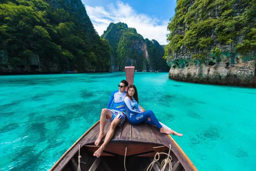 Phi Phi Maya and Bamboo Beach Day Tour by Love Andaman