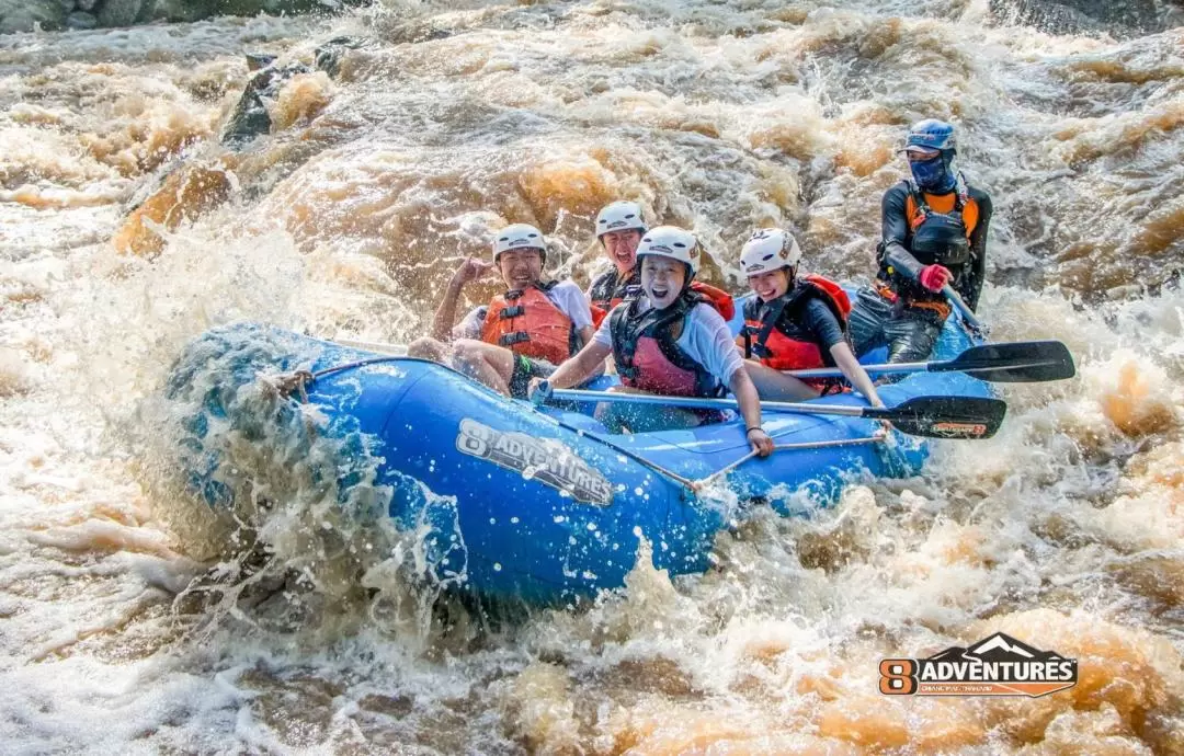 清邁湄汀河激流泛舟體驗（8Adventures 提供）