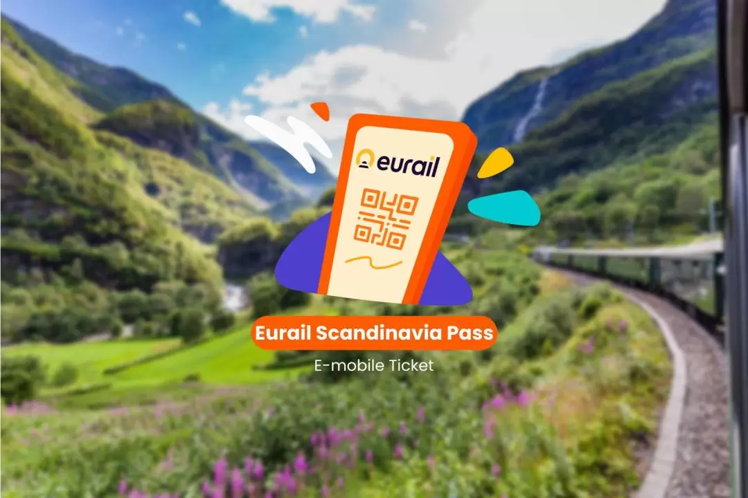 Eurail 歐鐵北歐四國火車通行證（電子票）