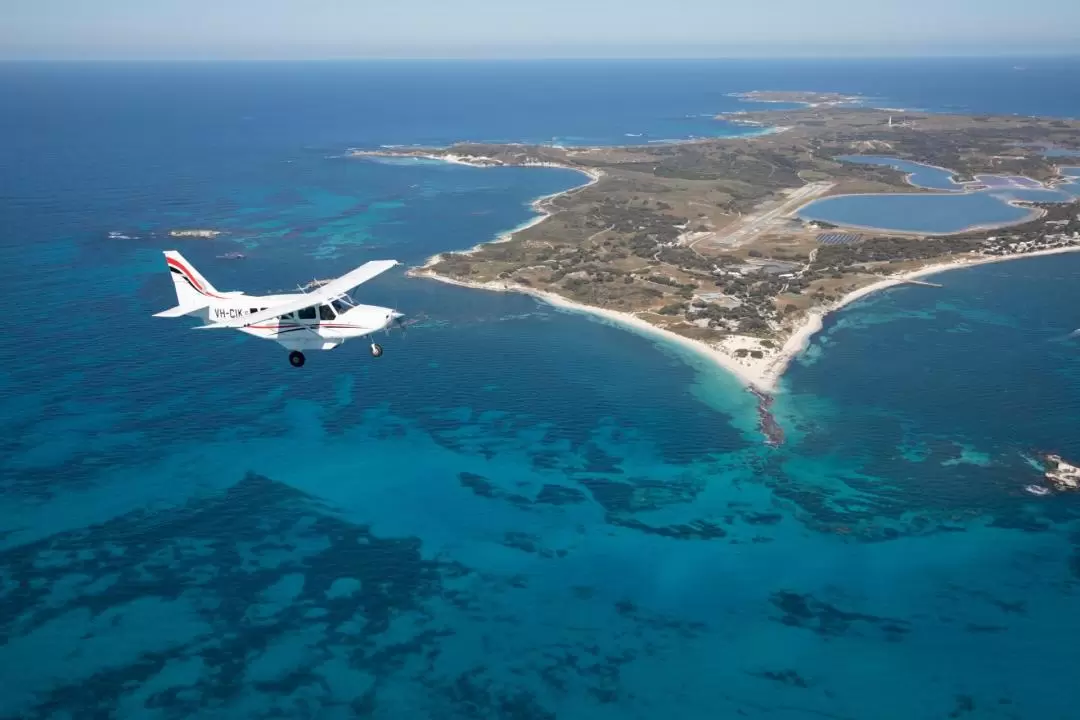 Island and City Scenic Flight Experience from Rottnest Island