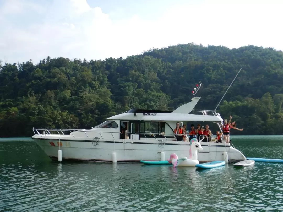 Sun Moon Lake Yacht Party and SUP Experience in Nantou