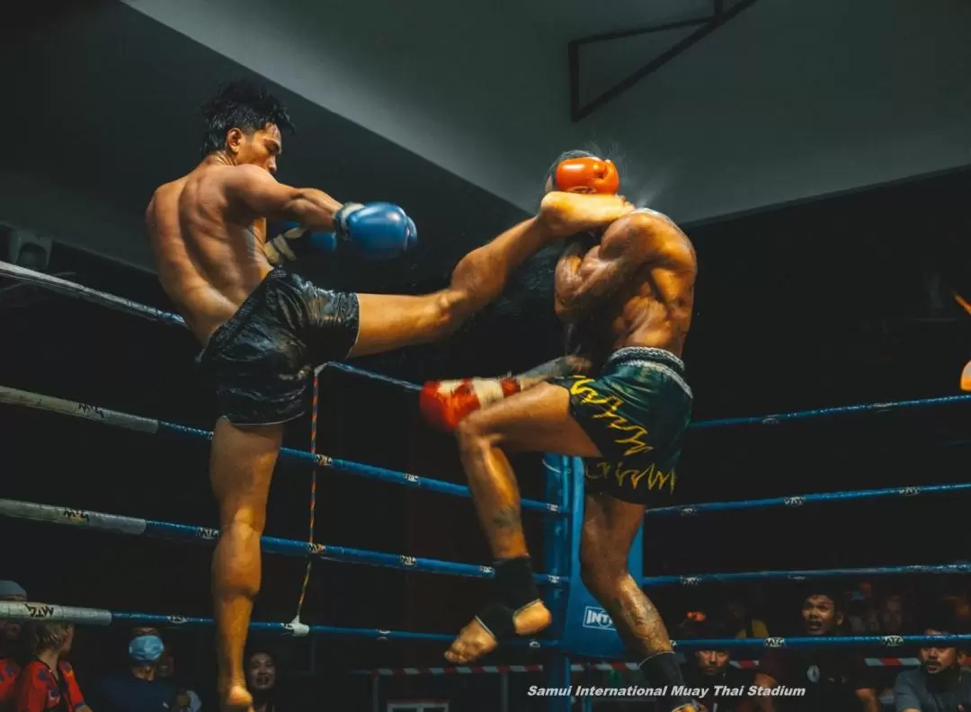 ムエタイ観戦チケット（サムイ島 / Samui International Muay Thai Stadium提供）