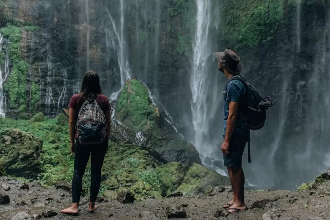 Tumpak Sewu Waterfall & Goa Tetes Cave from Malang