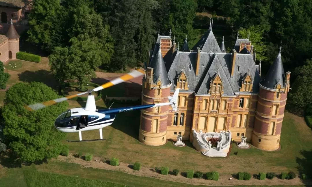 Beaujolais Castles Helicopter Tour