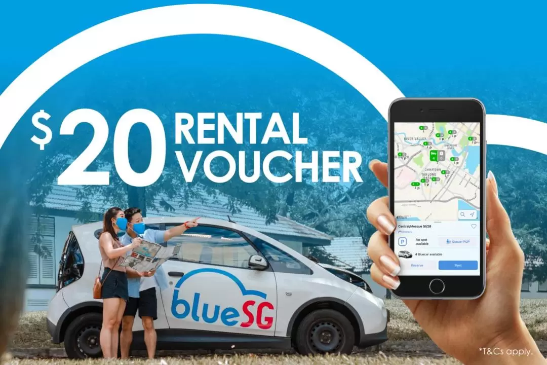 BlueSG Membership and Rental Vouchers