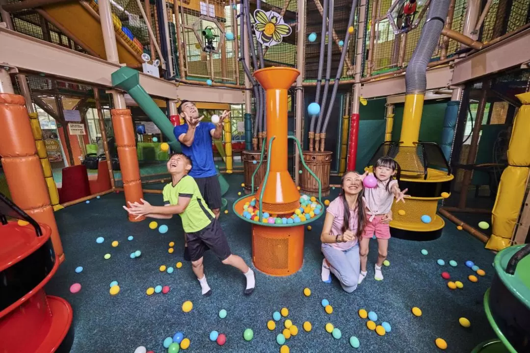 新加坡 Kidz Amaze 室內兒童遊樂場門票（SAFRA Jurong 育樂中心）