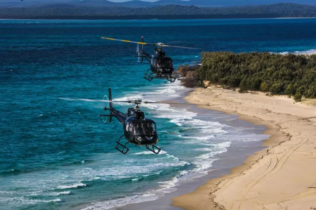 Heli Fishing Experience from Brisbane