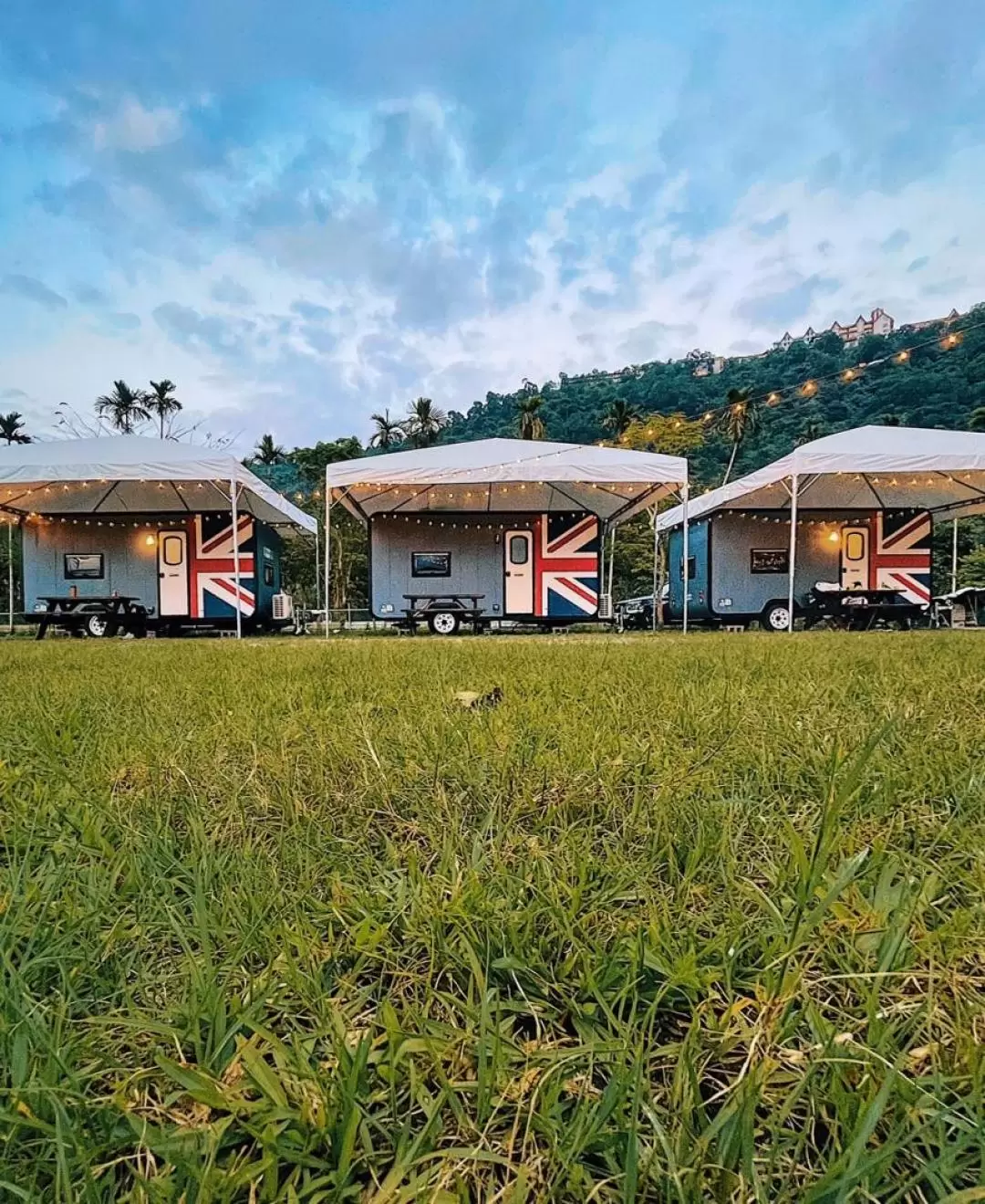 Glamping in Yilan by Hill of Hope