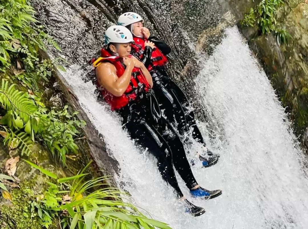 Jinyue Waterfall River Trekking in Yilan