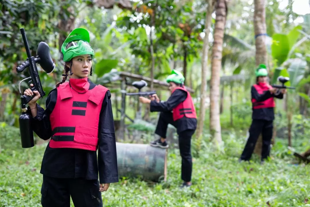 Paintball Experience in Bali with Optional Rafting and Quad Bike