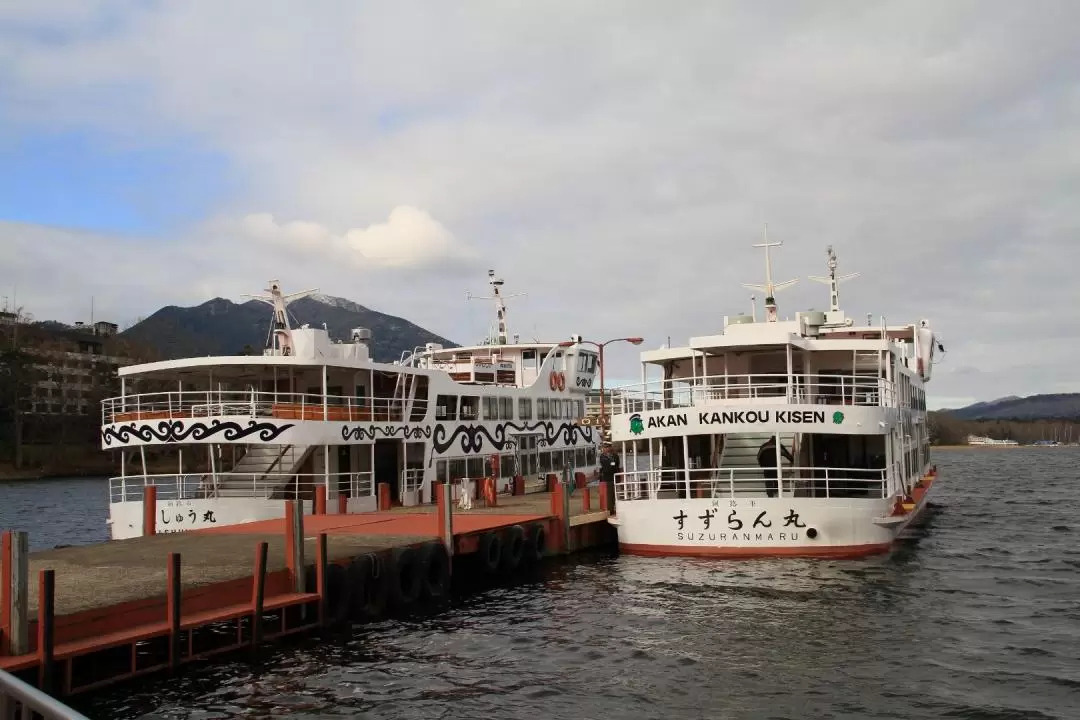Lake Akan Steamboat Cruise in Hokkaido