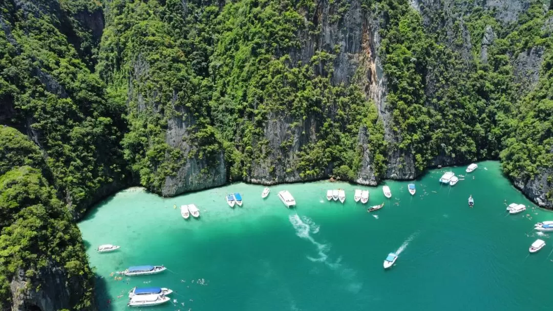 Phi Phi, Monkey Beach and Bamboo Island Snorkeling Day Tour from Krabi