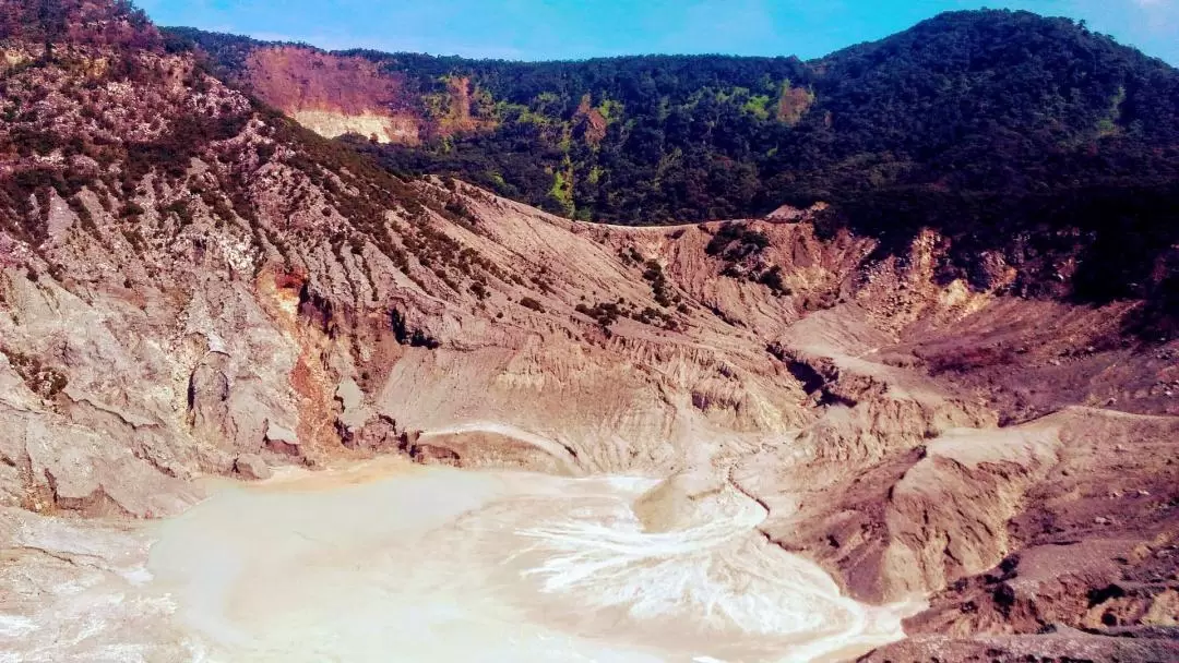 Tangkuban Perahu Crater Tour from Bandung