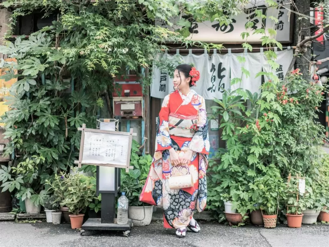 東京淺草愛和服體驗＆日式髮型設計（3號店）