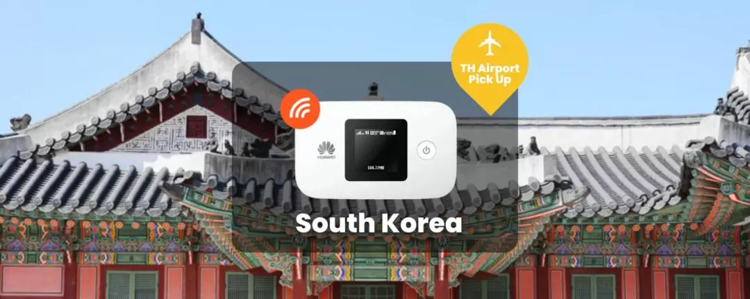 [SALE] Unlimited Data Pocket WiFi (BKK & DMK Airport Pick Up) for South Korea