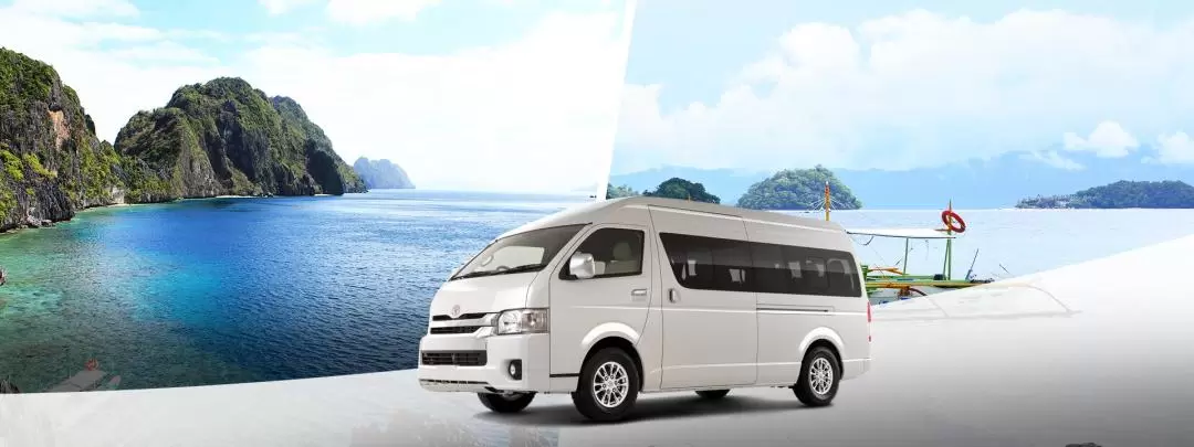 Shared Van Transfer between El Nido and Port Barton