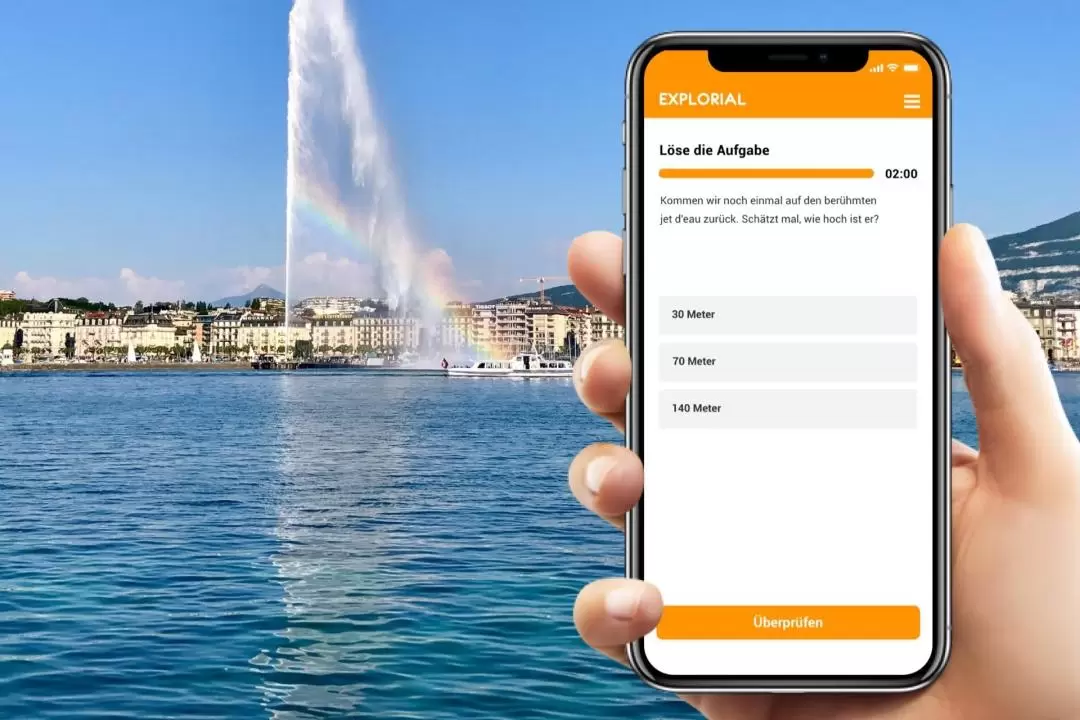 日內瓦私人尋寶遊戲 & 城市熱門景點徒步之旅