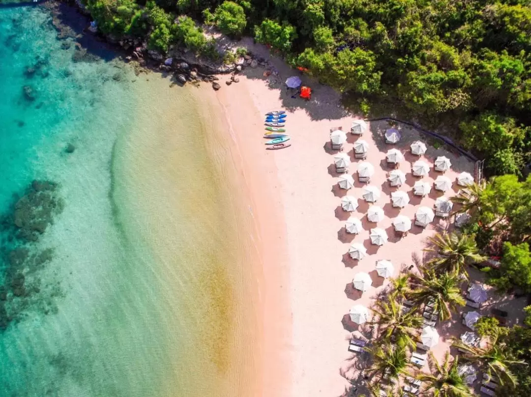 Kayaking and Snorkeling Tour at Fun Island Nha Trang (Dam Bay Island) 