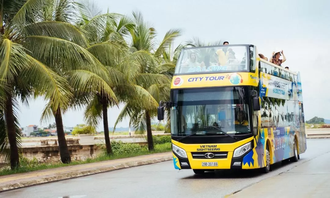 Ha Long City Sightseeing Double-Decker Bus Ticket by City Sightseeing