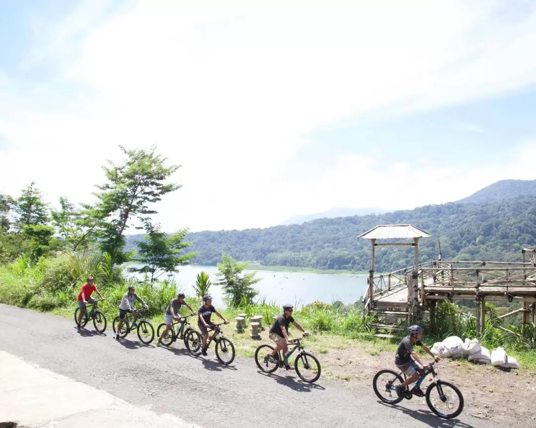 Tamblingan Lake Cycling Tour in North Bali