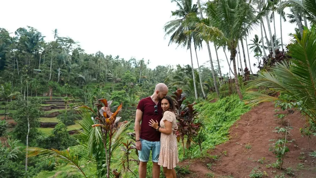 Ubud Monkey Forest and Hidden Waterfall With Photographer